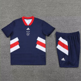 2023 Ajax Casual Classic Royal Blue Training Short Suit