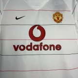 2003-2005 Man Utd Away Retro Soccer Jersey