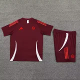 24-25 Bayern Dark red Training Short Suit