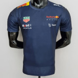 2022 F1 Formula One Red Bull Royal Blue Racing Suit(圆领)