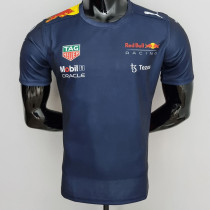 2022 F1 Formula One Red Bull Royal Blue Racing Suit(圆领)