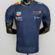 2022 F1 Formula One Red Bull Royal Blue Racing Suit(圆领)