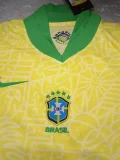 2024 Brazil Home Kids Soccer Jersey
