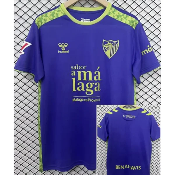 24-25 Malaga Away Fans Soccer Jersey