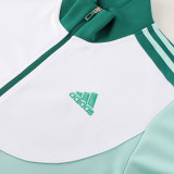 23-24 AD Green White Jacket Tracksuit #AJ15