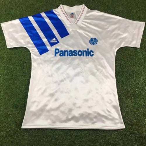 1991-1992 Marseille Home Retro Soccer Jersey
