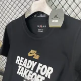 T129 Jordan Black High Quality Casual T-Shirt