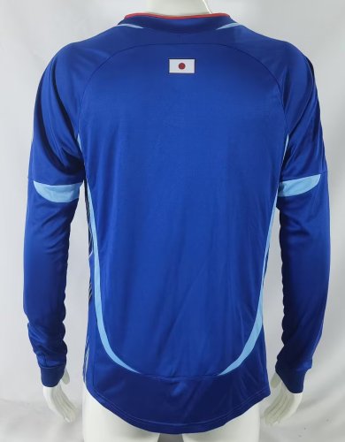 2006 Japan Away Long Sleeve Retro Soccer Jersey(长袖)