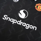 25-26 Man Utd Black Polo Short Sleeve