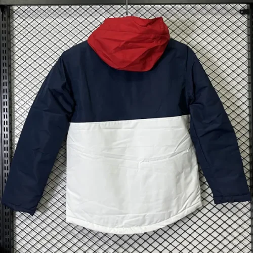 2025 AD Cotton Thickened wvarm Blue White Outdoor Jackets #P5加棉冲锋衣