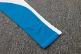 2024 JOM White Half Pull Tracksuit (半拉链)