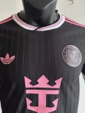 25-26 Inter Miami Special Edition Black Player Version Soccer Jersey *三叶草