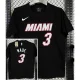 T142 HEAT WADE #3 Black High Quality Casual T-Shirt