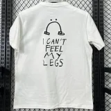 T207 NK White High Quality Casual T-Shirt