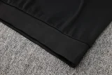 24-25 BAR Black Hoodie Half Pull Tracksuit #F562半拉连帽