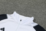 23-24 RMA White Yellow Half Pull Tracksuit (半拉链)