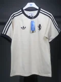 24-25 JUV Milky white Casual Retro Edition T-Shirts (High Quality)