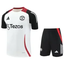 25-26 Man Utd White Training short suit 25-26 Man Utd White Training short suit