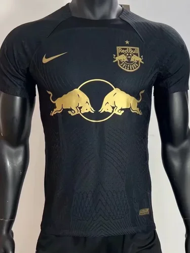 2023 RB Salzburg Black Champion Edition Player Version Soccer Jersey (萨尔茨堡红牛)
