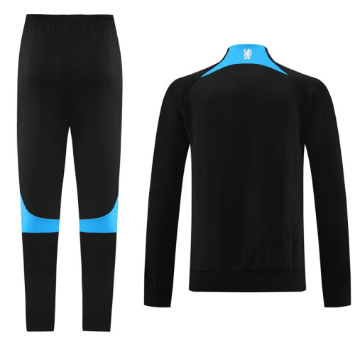 23-24 CHE Black Jacket Tracksuit
