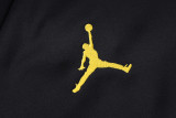 23-24 PSG Jordan Black Hoodie Jacket Tracksuit #F448