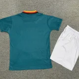 1994 Germany Away Kids Retro Soccer Jersey