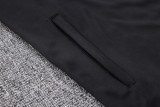 23-24 Corinthians Black Jacket Tracksuit #A649