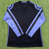 2016-2017 RMA Away Black Long Sleeve Retro Soccer Jersey (长袖)