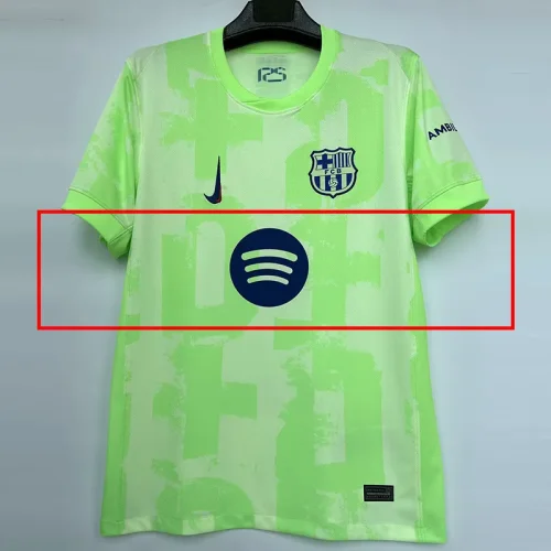 24-25 BAR Third 1:1 Fans Soccer Jersey *新广告