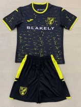 24-25 Norwich City Away Kids Soccer Jersey