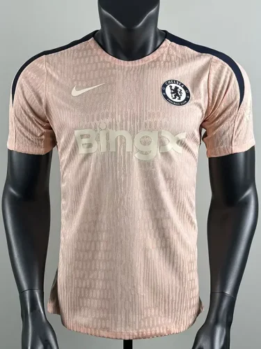 25-26 CHE Pink Yellow Player Version Training shirts