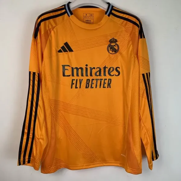 24-25 RMA Away Long Sleeve Soccer Jersey (长袖)