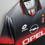 1996-1997 ACM Black Red Retro Training Shirts