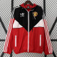 23-24 Man Utd Black Red Windbreaker