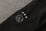 24-25 Ajax Black Training Short Suit (100%Cotton)纯棉