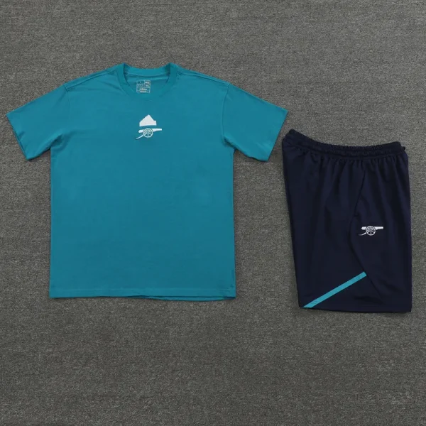 24-25 ARS Green Training Short Suit (100%Cotton)纯棉