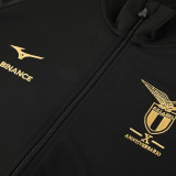 23-24 Lazio Balck Jacket Tracksuit