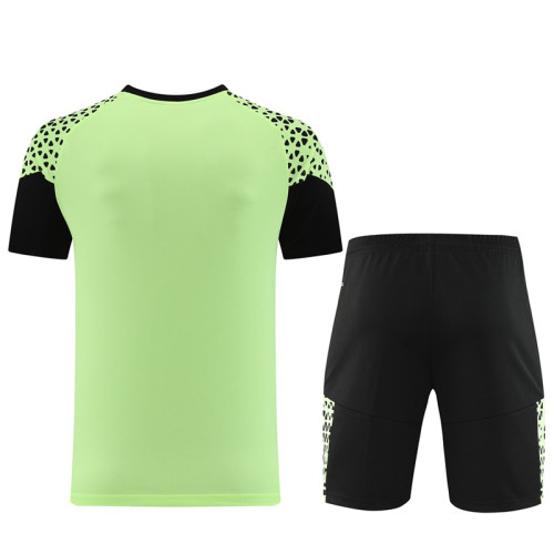 2023 PM Light Green Training Short Suit #PD02