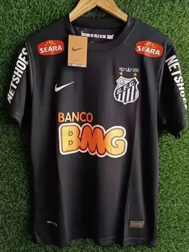 2012-2013 Santos FC Black Training Shirts