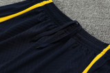 23-24 BAR Yellow Blue Tank top and shorts suit