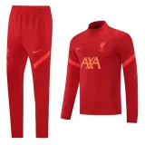 24-25 LIV Red Half Pul1 Tracksuit (半拉链)