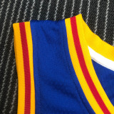 WARRIORS IGUODALA #9 Blue 75th Anniversary Retro NBA Jersey