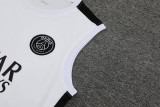 23-24 PSG White Tank top and shorts suit