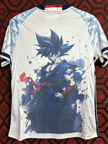 2016-2017 Japan Away Retro Soccer Jersey (Print Anime)背后悟空动漫