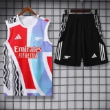 25-26 ARS White Tank top and shorts suit