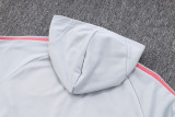 23-24 ARS Light Grey Hoodie Jacket Tracksuit #F447