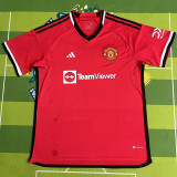 23-24 Man Utd Home   Fans Soccer Jersey
