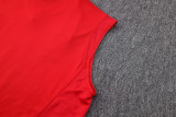 23-24 Flamengo Red Tank top and shorts suit #D794