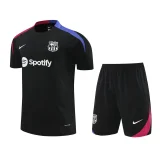 24-25 BAR Black Training Short Suit