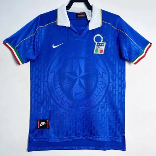 1995 Italy Home Retro Soccer jersey